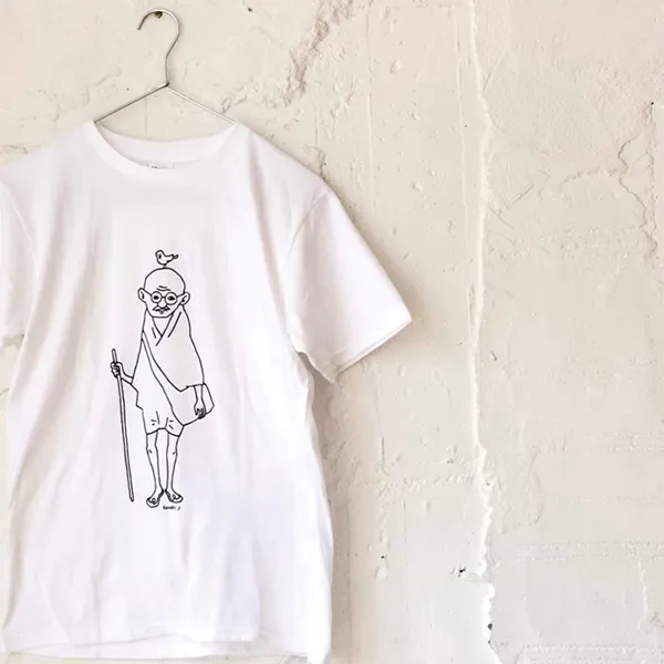 マハトマガンジー Tシャツ