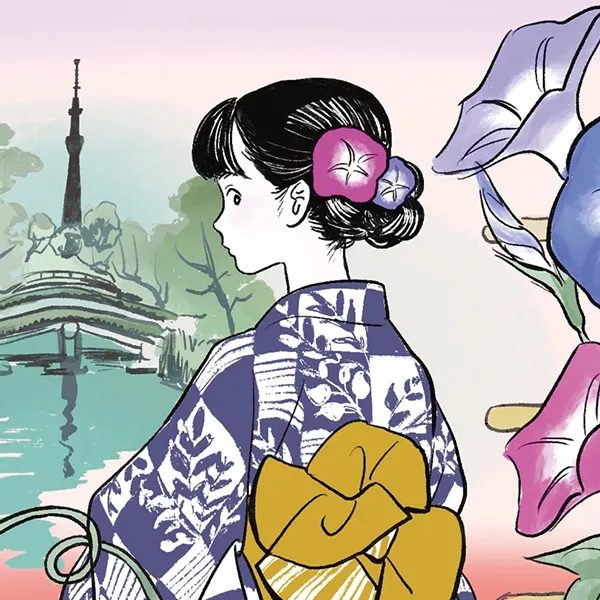 江戸の園芸・朝顔仕立て