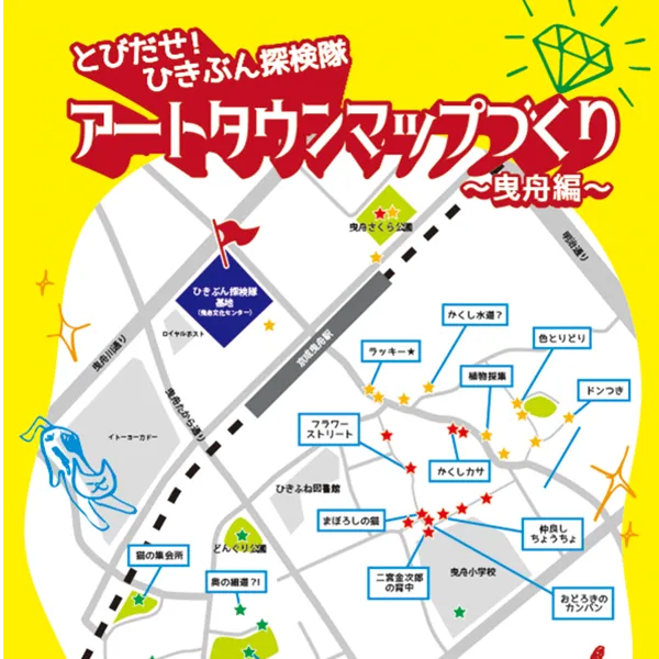 アートタウンマップづくり 曳舟編