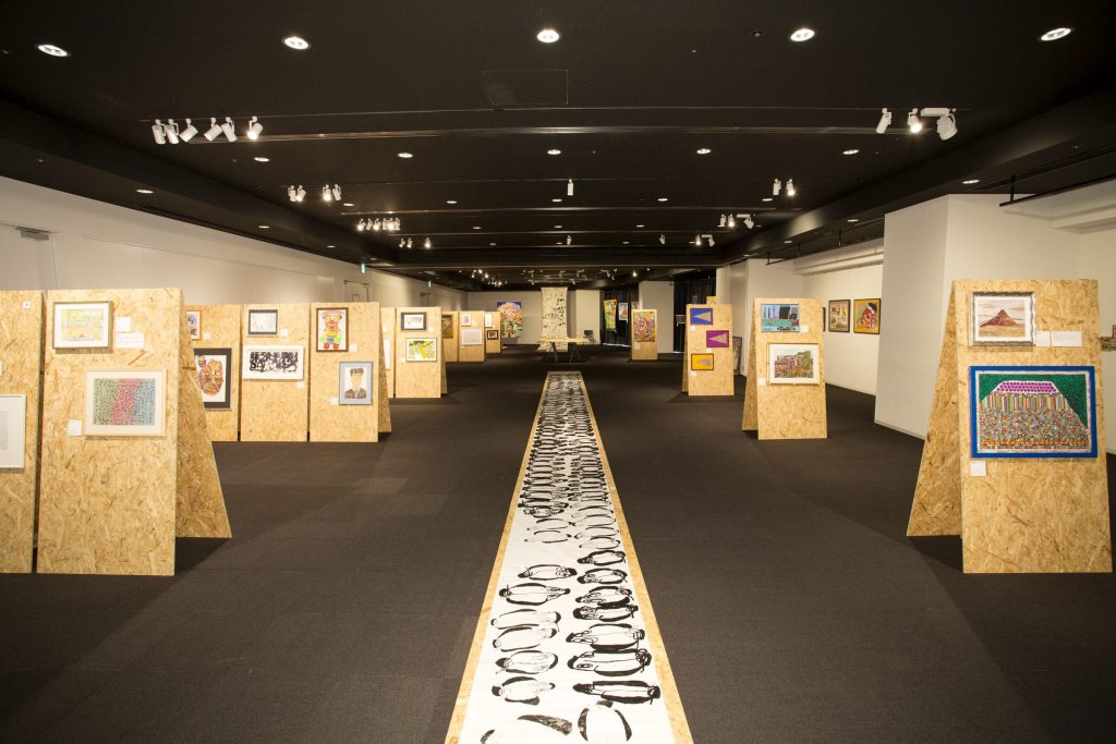 全国障害者アート公募展『みんな北斎』募集要項・ポスター・会場デザイン
